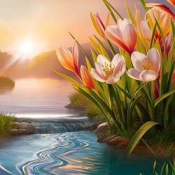 Tranquil Sunset Serenity