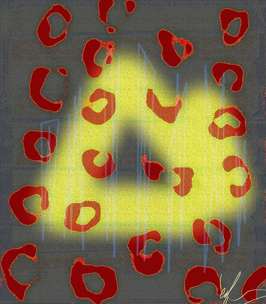 Techa River Goldfish Print