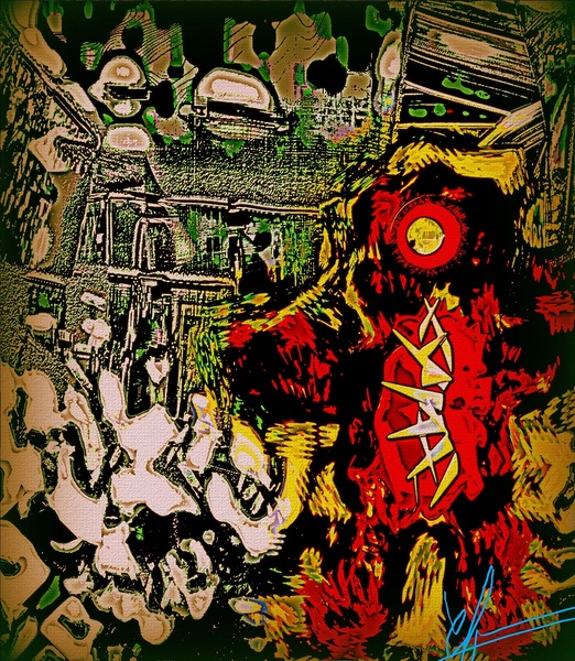 Hungry Mapinguari Print