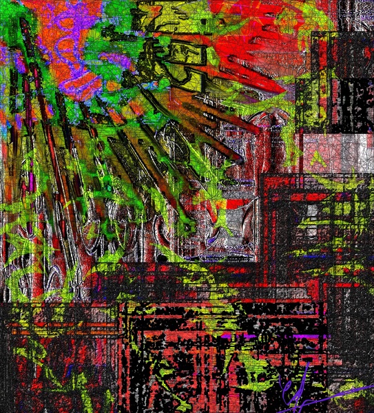 1243 Threadbare Machinations Print