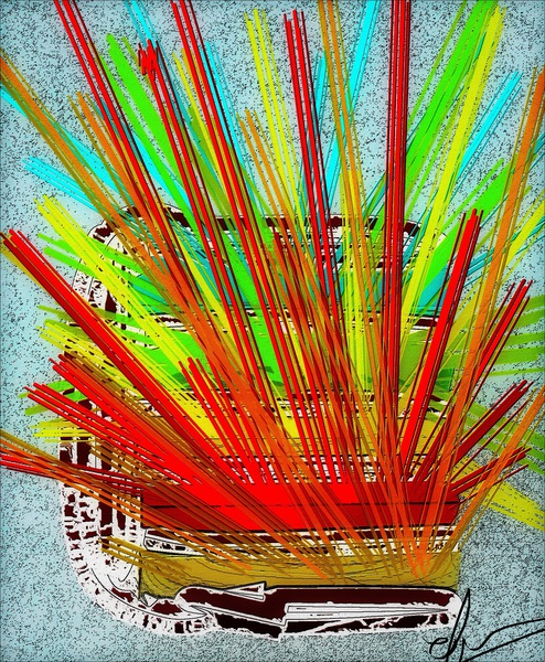 5 Layer Laser Cake Print