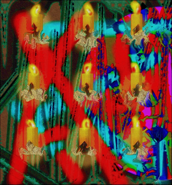 Candles IX Print