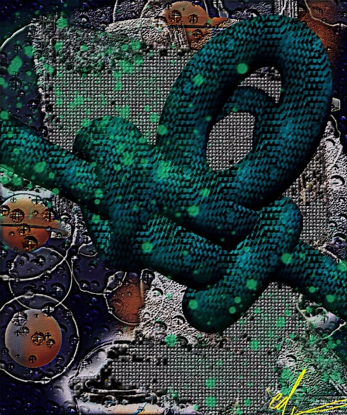 Alpine Butterfly Loop Print