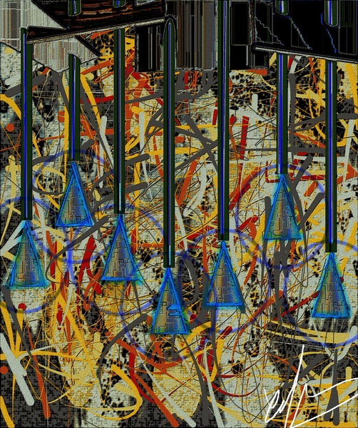 Chimes Without Wind Print