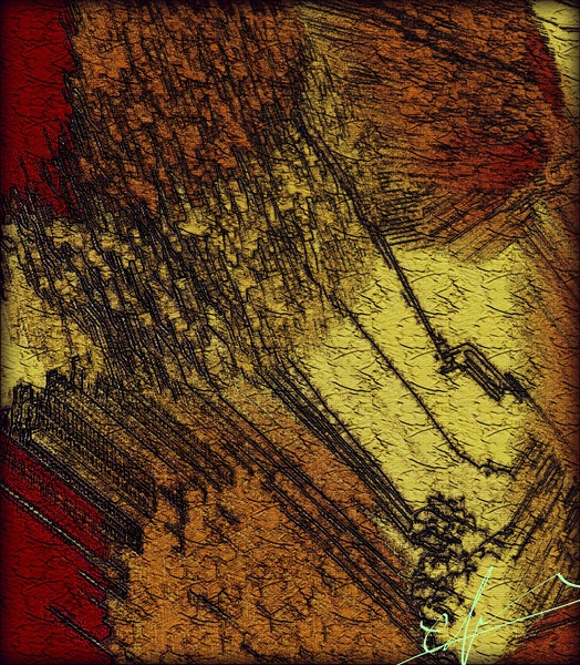 Disintegrating Megilp Print
