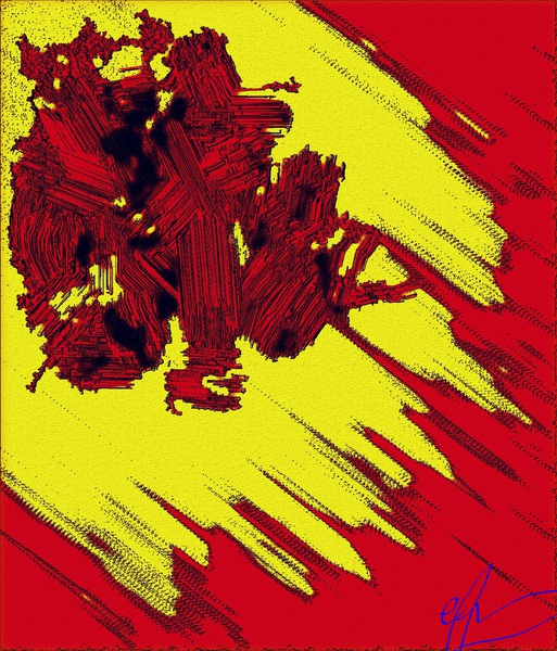 Dixie Fire Print