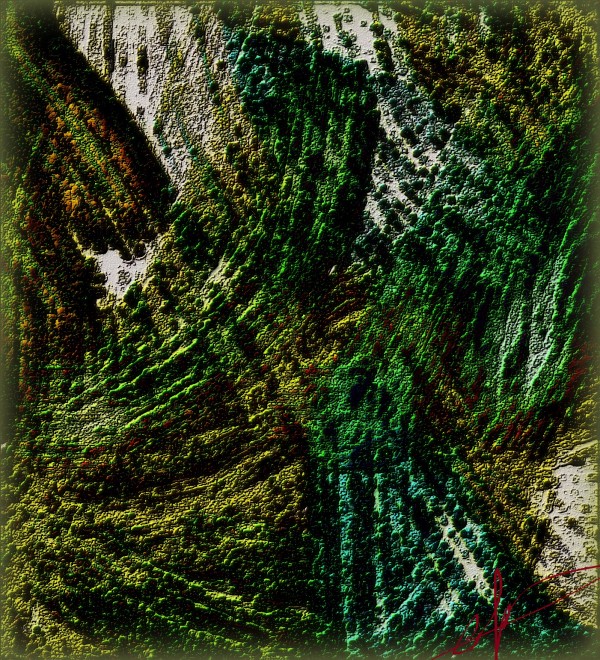 Grass Stains Print