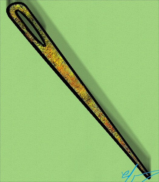 Haystack in a Needle Print