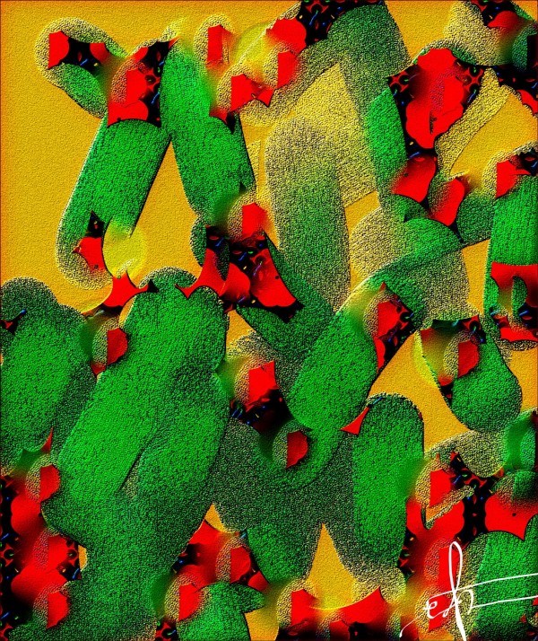 Hectic Print