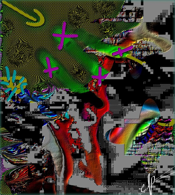 Laughing Debris Print