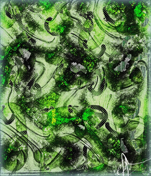 Loch Ness Slurry Print