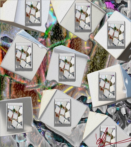 Nested Magic Silver Mimicry of 9 by Ed Purchla