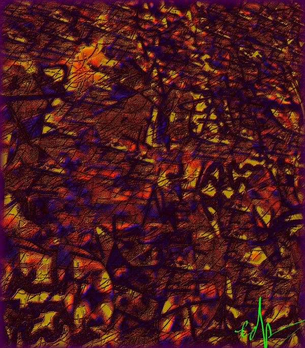 Nightmare Leaf Pile Print