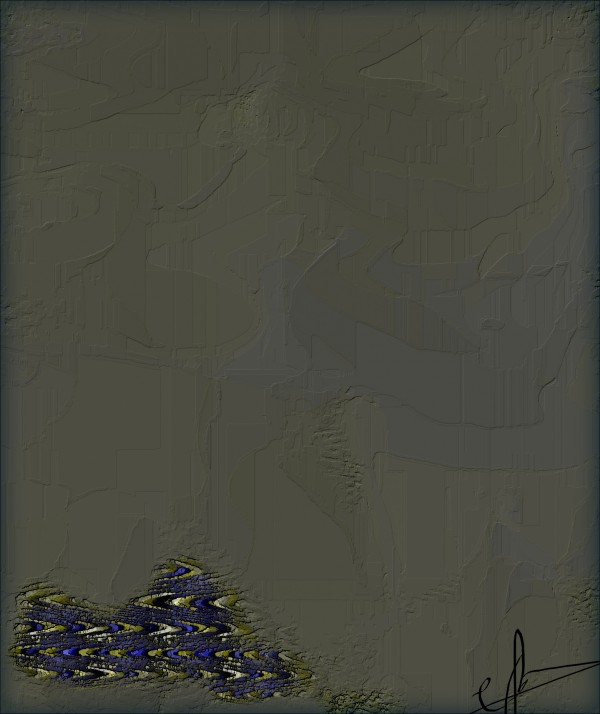 Several Squiggles Lost the War With Boring Grey Negative Space by Ed Purchla