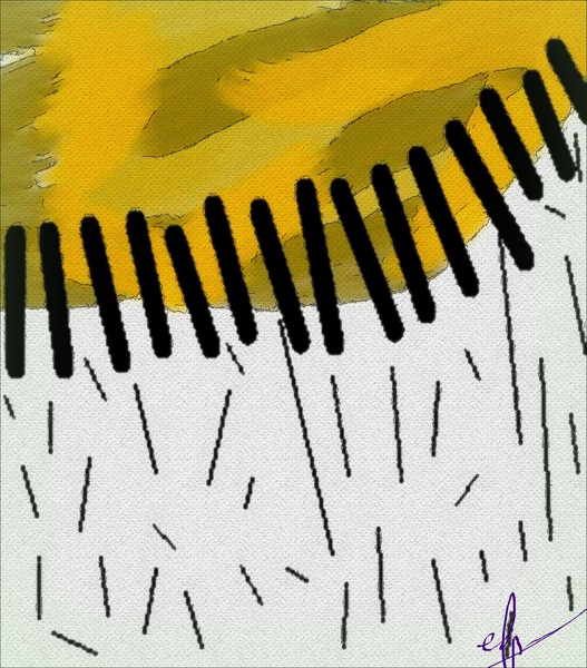 Shedding Lashes Print