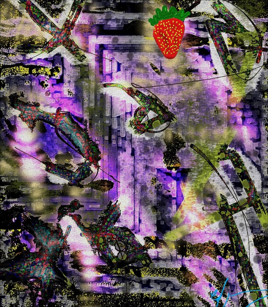 Strawberry Print