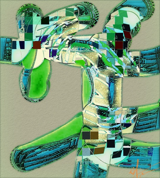 Superintelligent Cactus Print