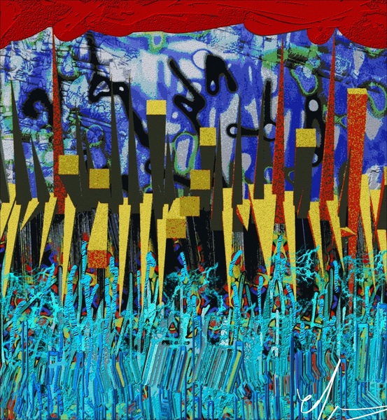 The Threshing Print