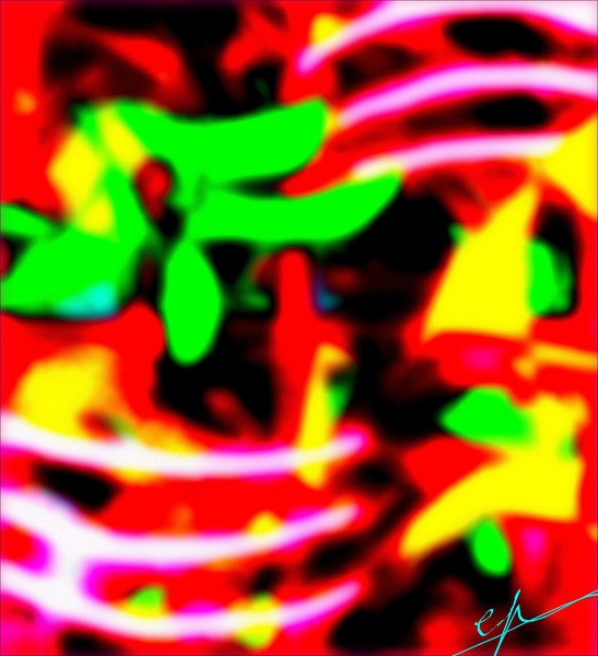 There is Something Outside the Window Print