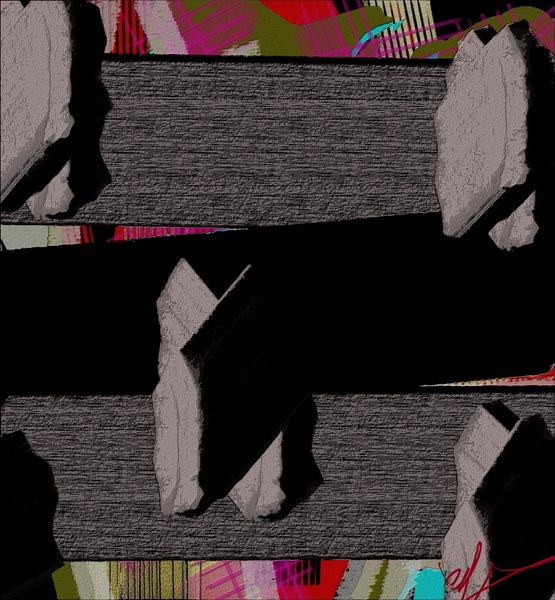 Through the Boards Print