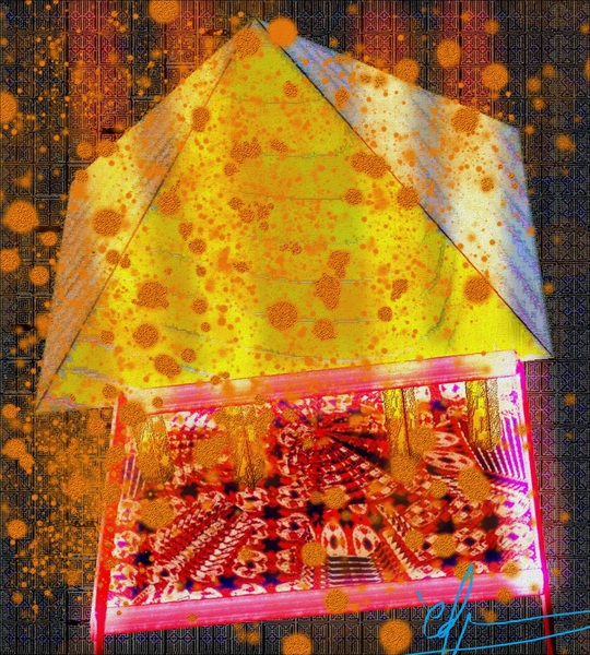 Turmeric Hail Print