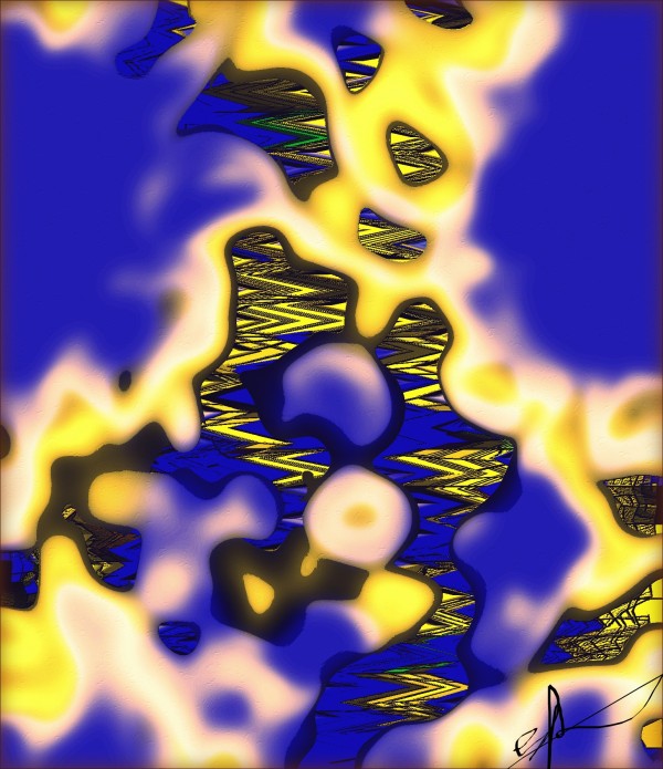 Vitelligenous Shock Print