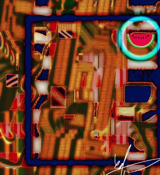 Watermelon Slice Print
