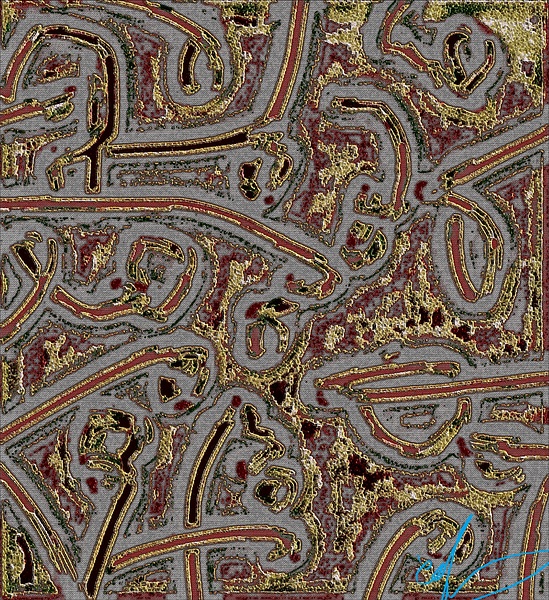 Woven Disruption Print