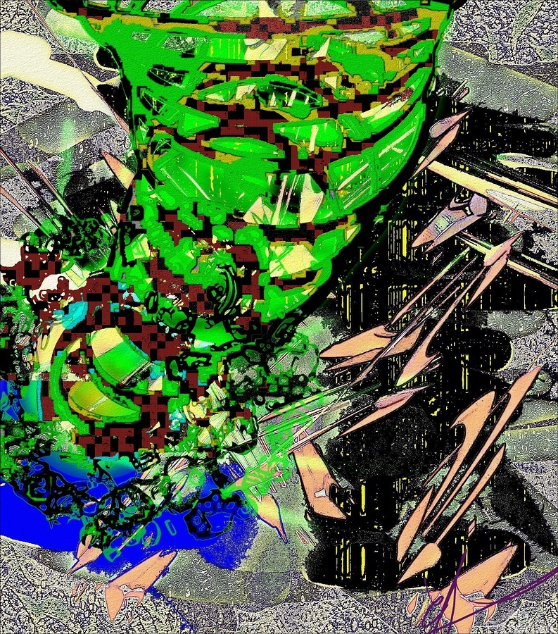 Daulatpur-Saturia Tornado Mirrorverse Reflection by Ed Purchla