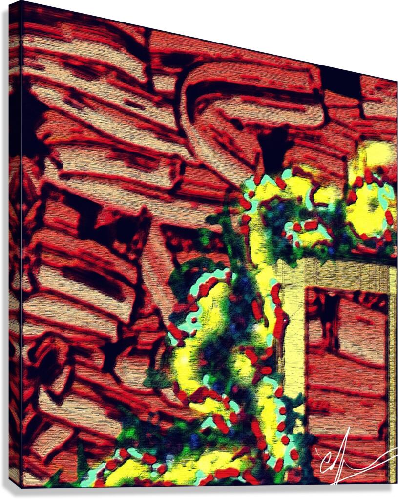 Table Scraps Canvas Print