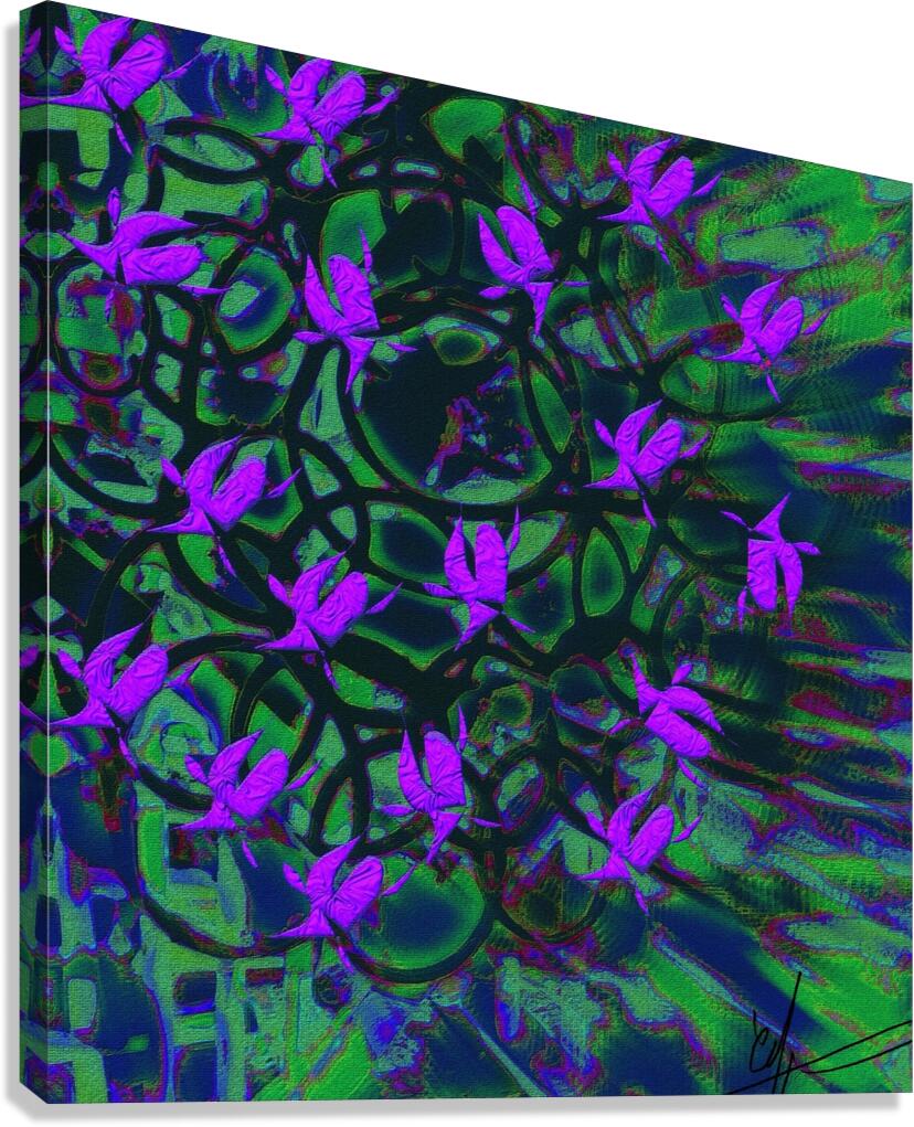 Cranesbills Canvas Print