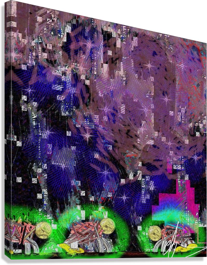 The Murmuring Canvas Print