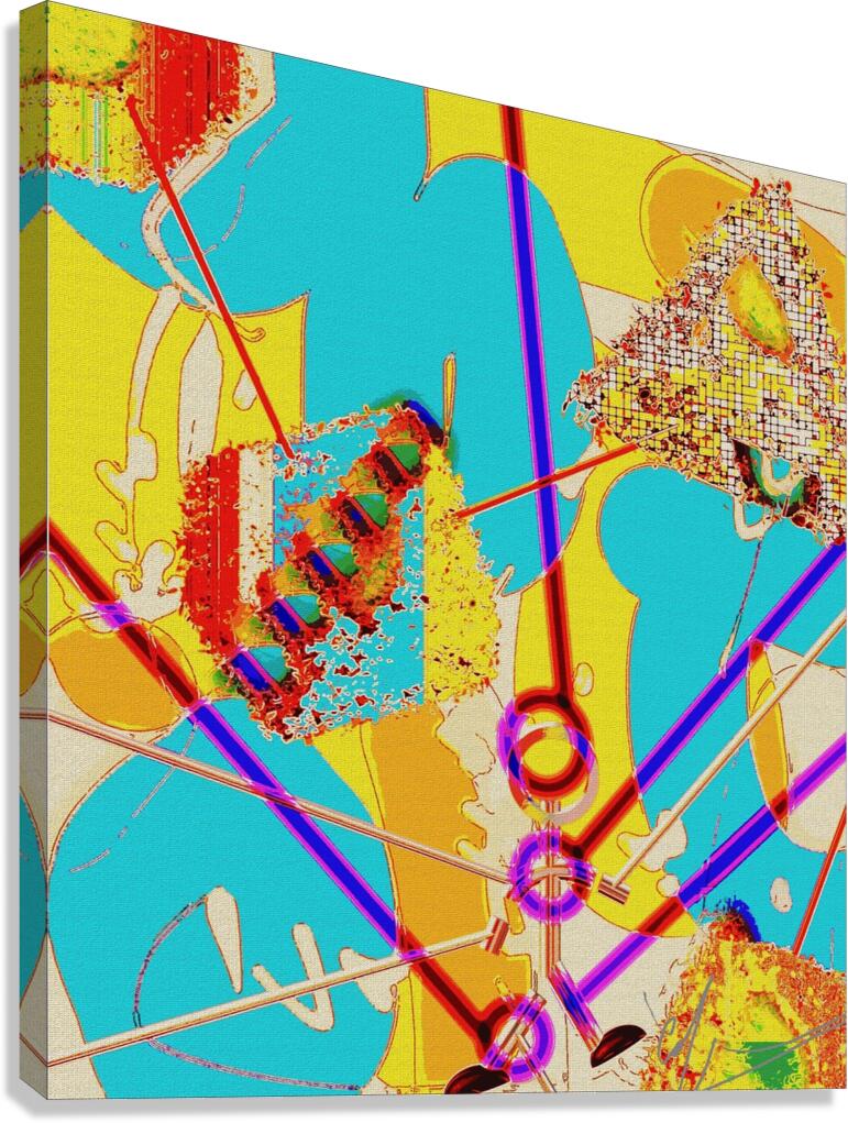 Inner Workings of a Happy Heart Canvas Print