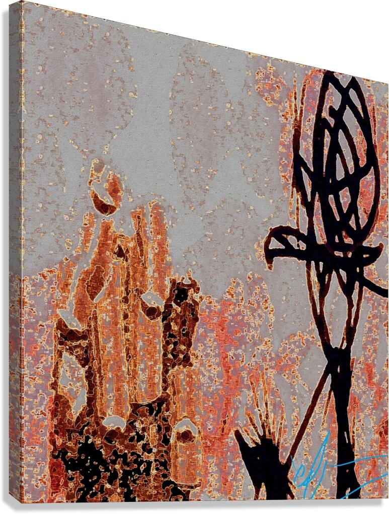 In Stride Canvas Print
