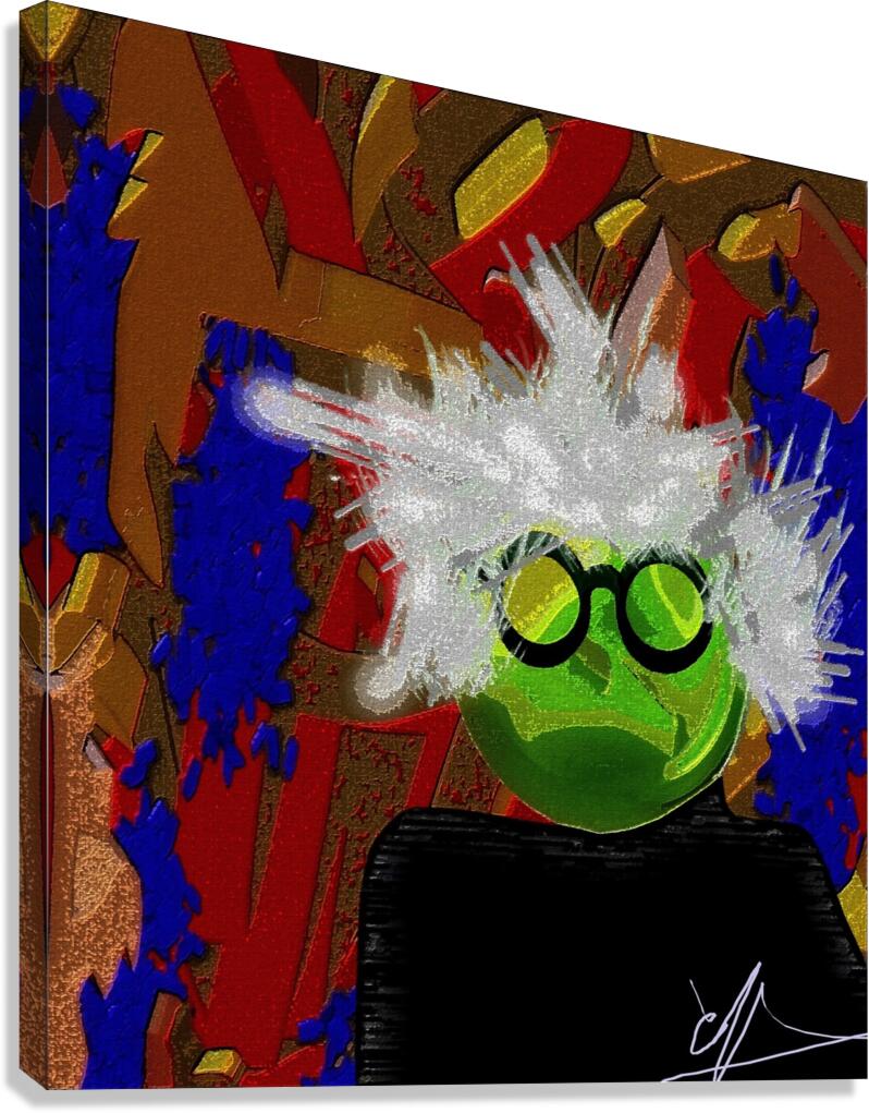 Ode to Andy Canvas Print