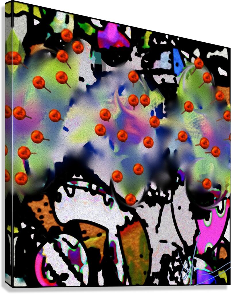 Pincushioning Canvas Print