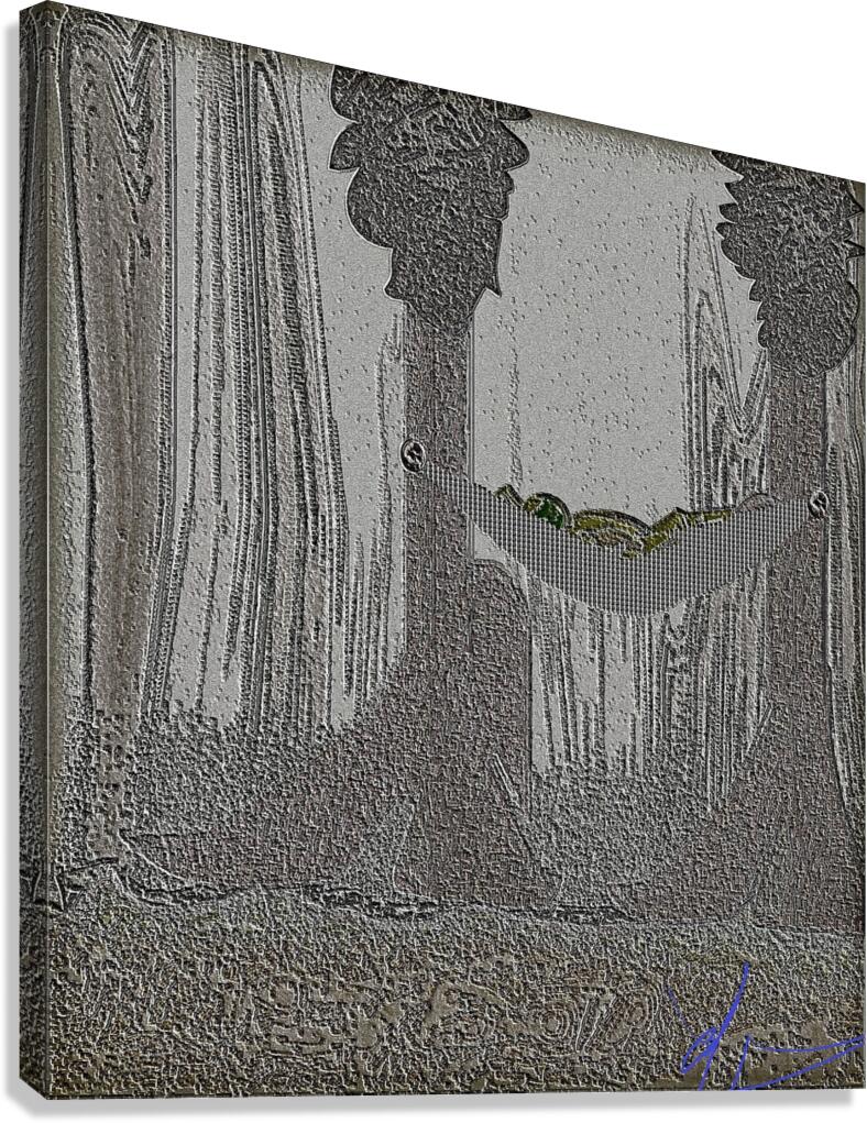 The Hammocker Canvas Print