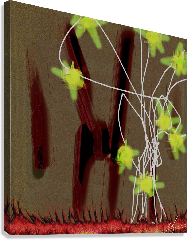 Grannysmithium Canvas Print