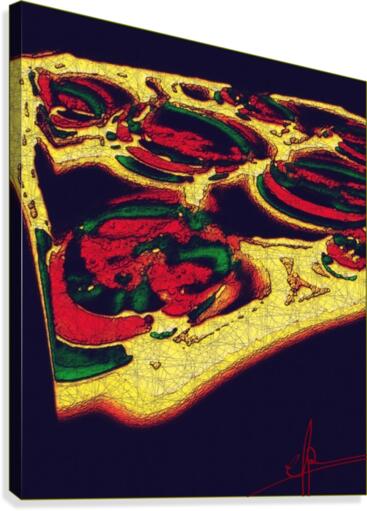 Impending Pizza Canvas Print