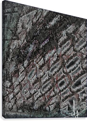 Procedural Desolation Canvas Print