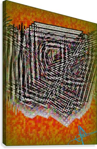 Supernatet Labyrinthus Canvas Print