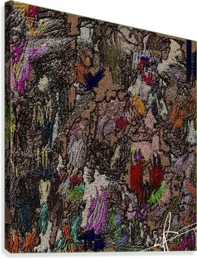 Deleted Scene Canvas Print