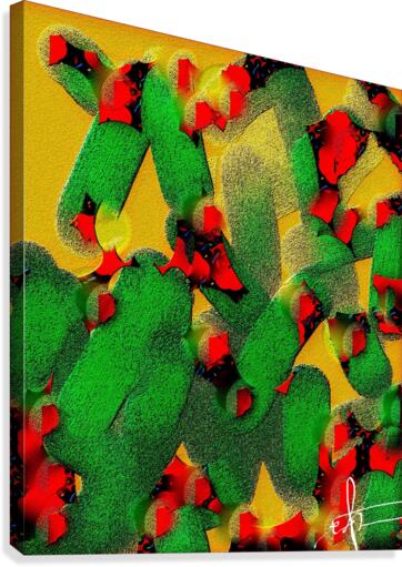 Hectic Canvas Print