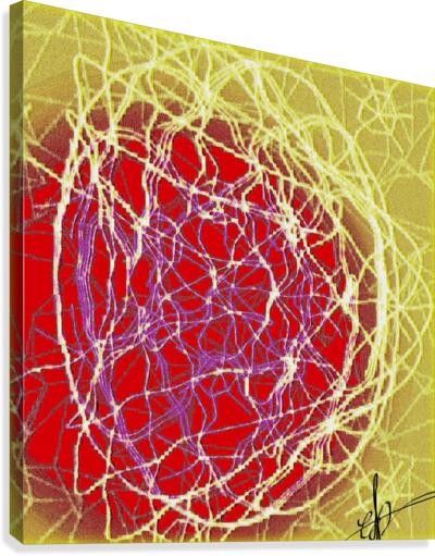Effulgent Echoes Canvas Print