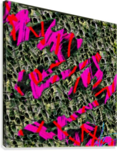 200 Meter Dash Canvas Print