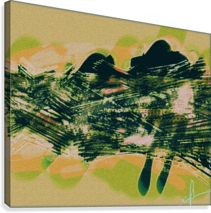 Décembre Canvas Print