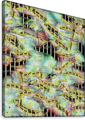 Gecko Penitentiary Canvas Print