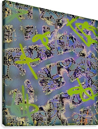 Perty Purplesque Canvas Print