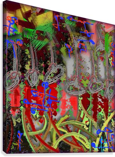 Inorganic Abnormalization Canvas Print