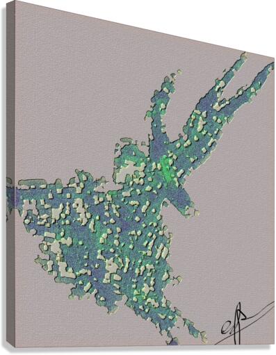 Tributaries Canvas Print